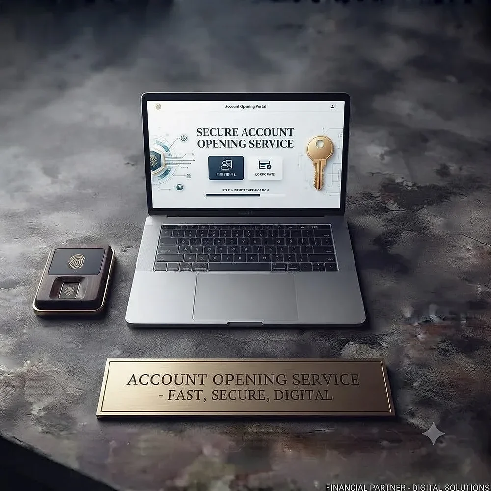 Online Account Opening Service - Business & Professional Services by Krishna Consultancy Services