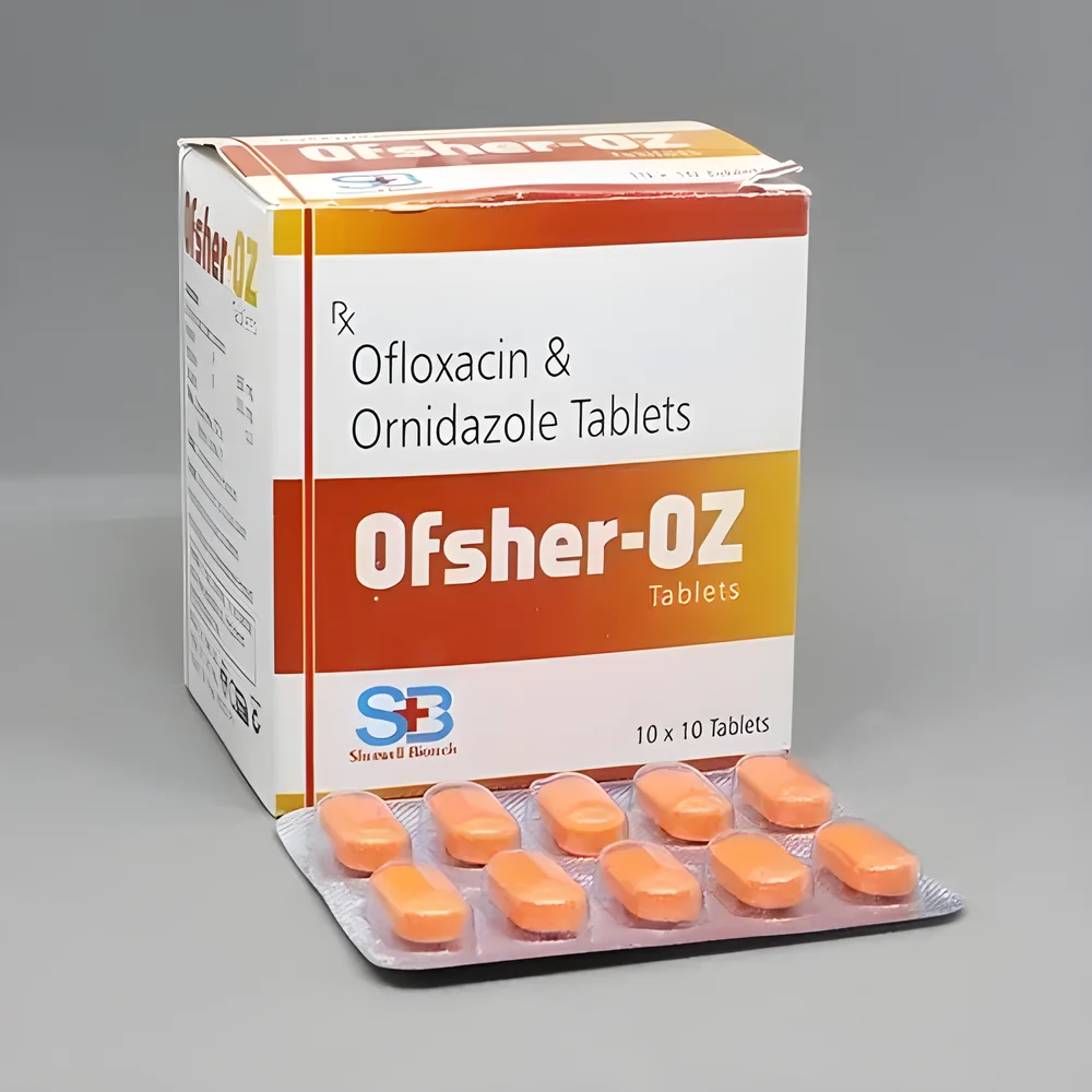 Ofloxacin Ornidazole Tablets - Healthcare & Medical by Sherwell Biotech