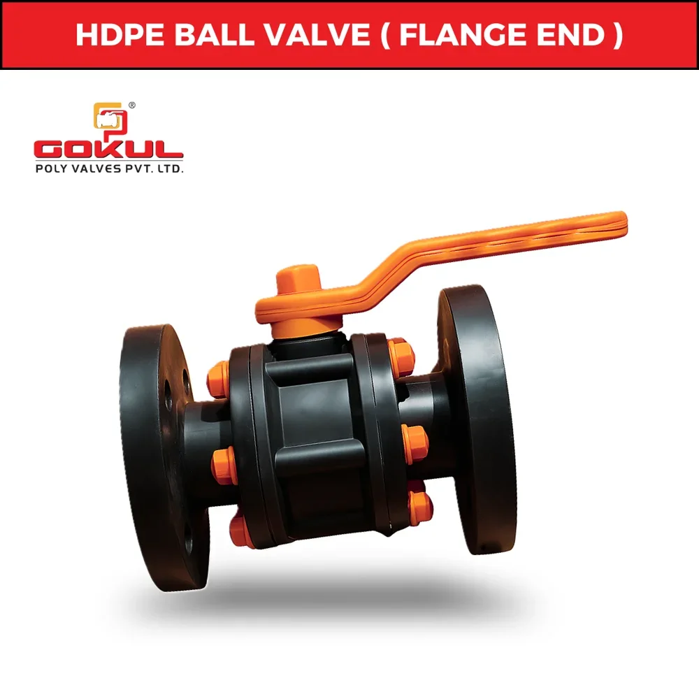 HDPE Flanged Industrial Ball Valve - Industrial Supplies & Tools by JD Tech Industries
