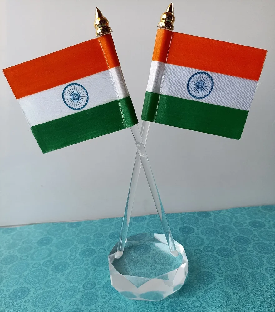 Acrylic Flag Stand - Home & Kitchen by Sarvottum Acrylic Plastics