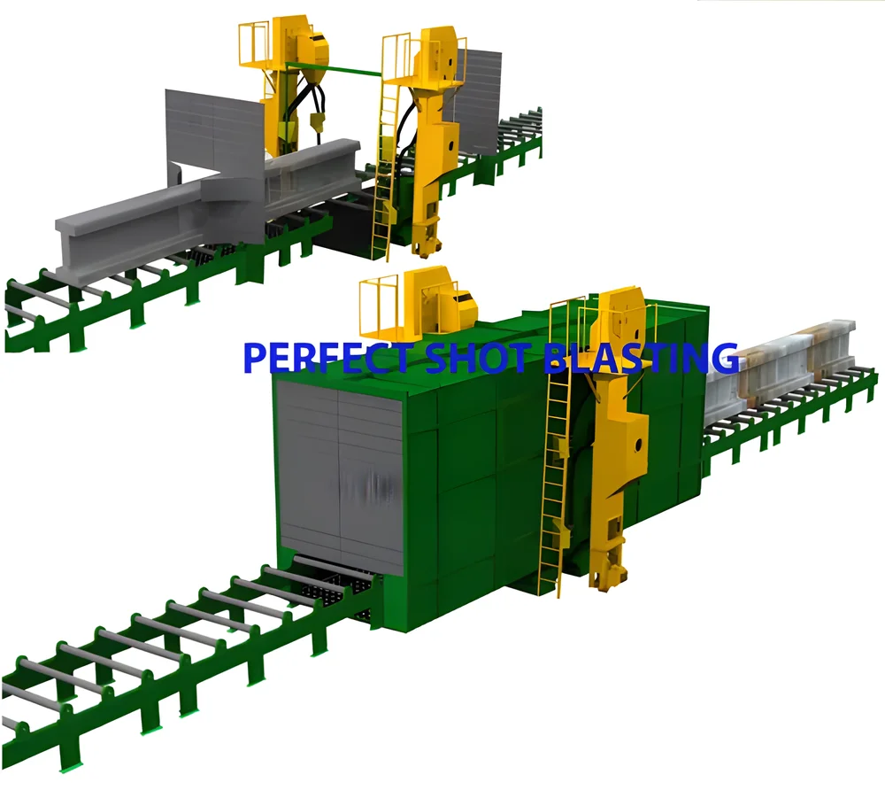 Industrial Roller Conveyor Shot Blasting Machine - Machinery & Equipment by Star Associates