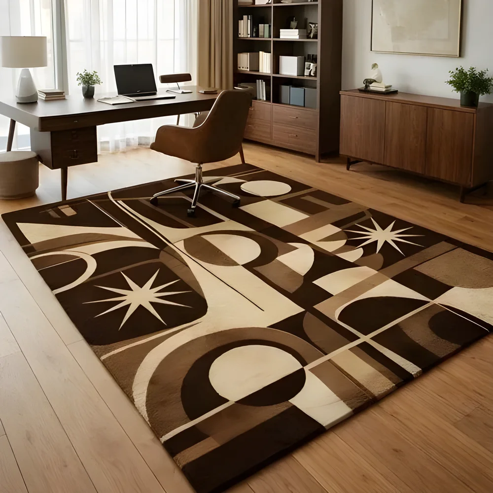 Hand Tufted Blended Wool Carpet - Furniture & Interiors by Raj Carpets