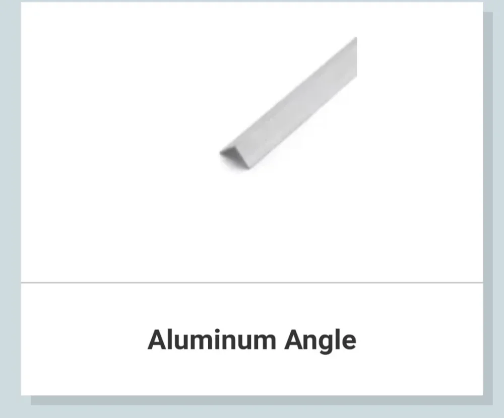 Alumium Angle - Metals & Alloys by Hind Corp.
