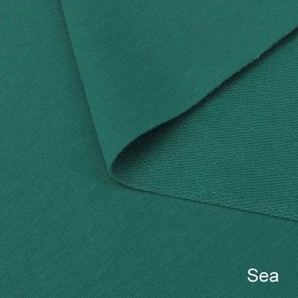 Cotton Polyester Spandex Loop Knit Fabric - Textiles & Apparel by GN Textile