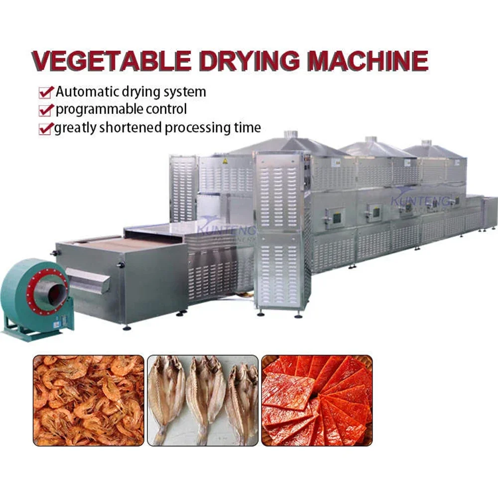 Industrial Microwave Seafood & Meat Sterilizing Dryer - Machinery & Equipment by Neumatica Technologies Pvt. Ltd.