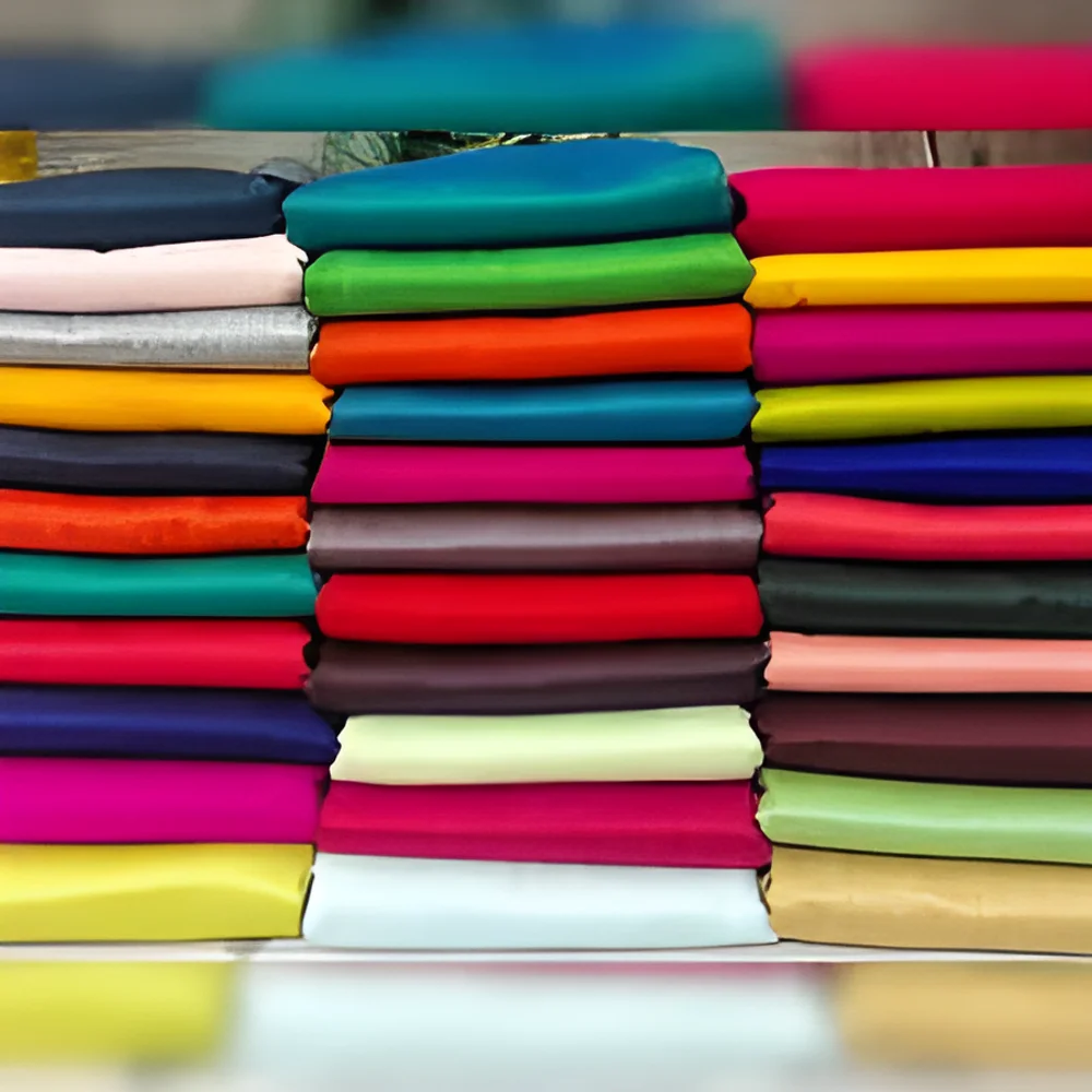 Smooth Silk Fabric - Textiles & Apparel by Raksha Impex
