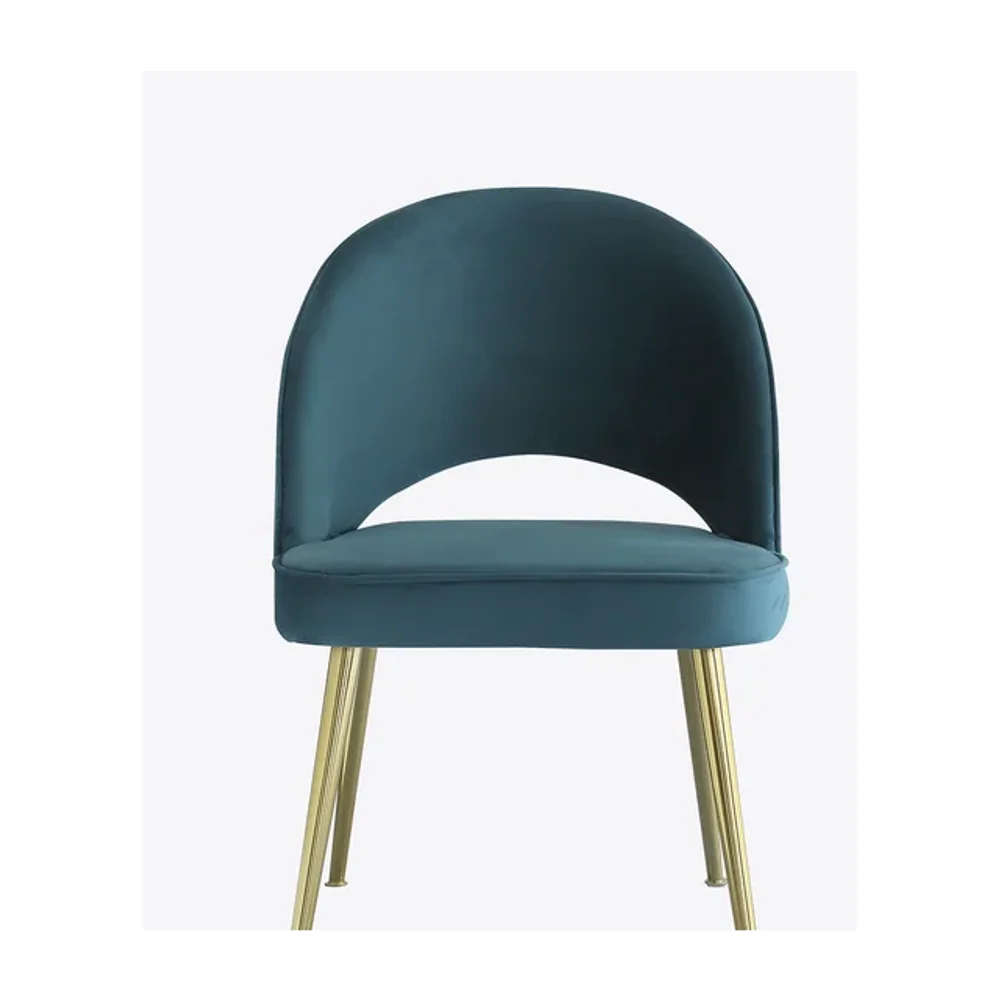Brass Leg Dining Chair - Furniture & Interiors by Wooden Owl Design Pvt. Ltd.