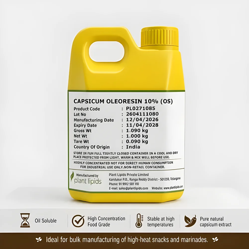 Capsicum Oleoresin 10% Oil Soluble Liquid - Chemicals & Raw Materials by Kamala Aahar Solution