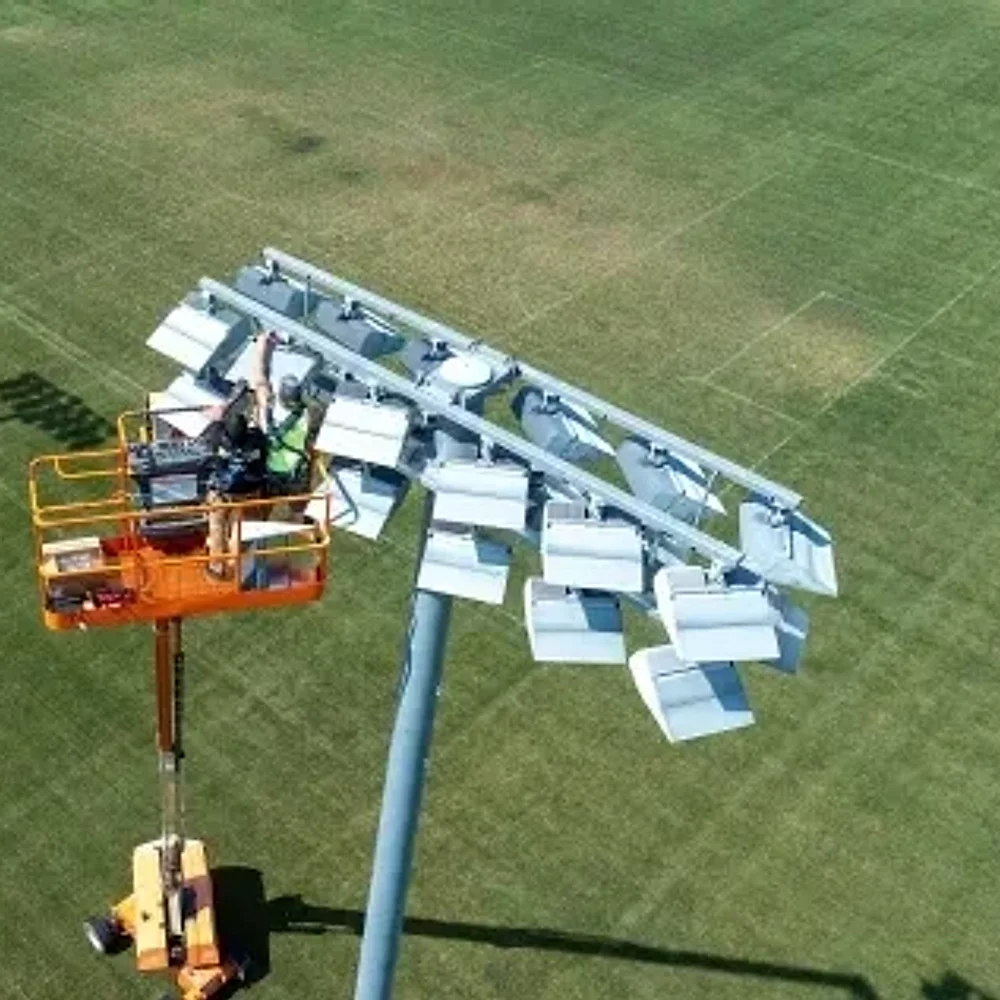 Galvanized Steel High Mast Light Pole - Construction & Building Materials by Frisson Globalize