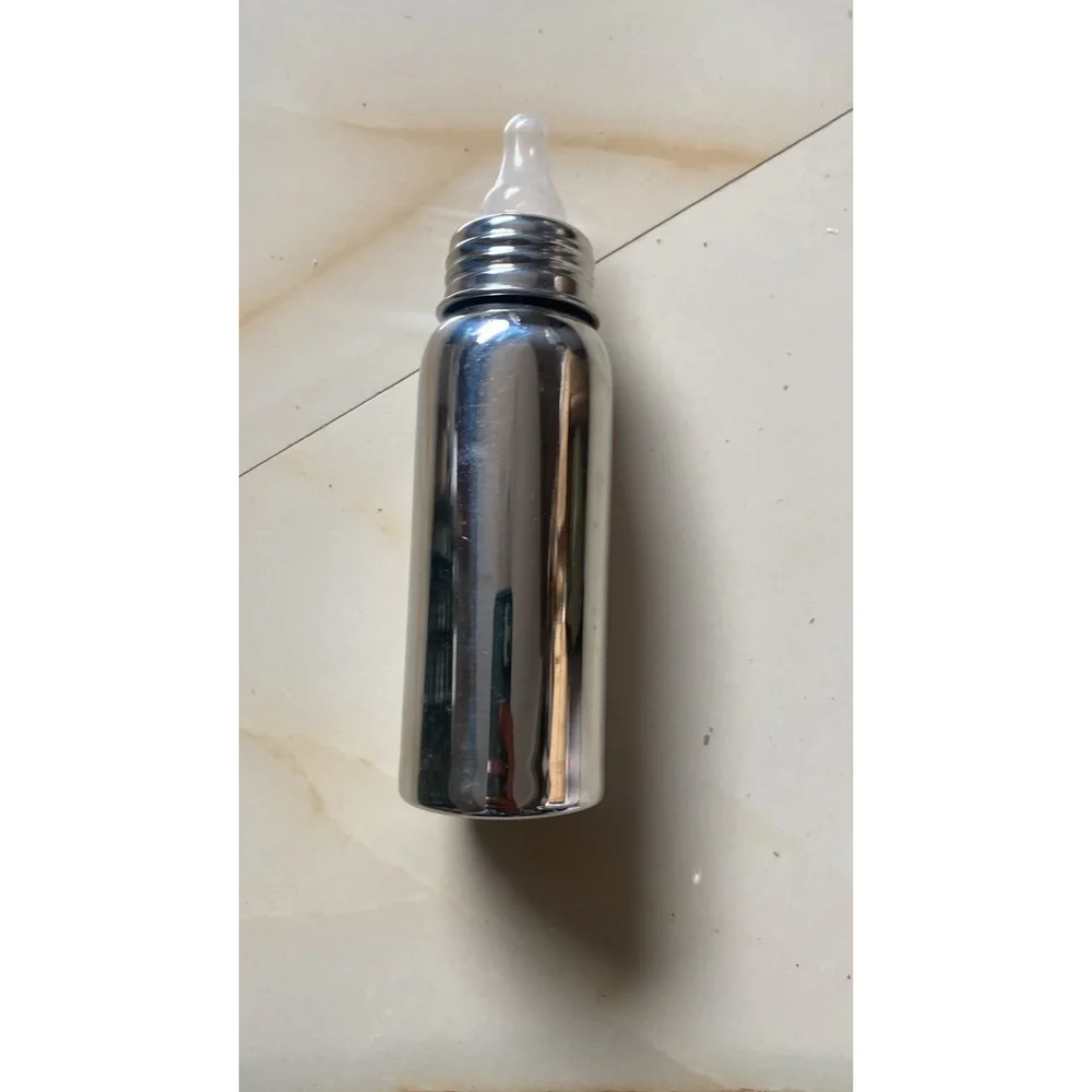 60 ml SS 304 Stainless Steel Feeding Bottle - Home & Kitchen by Shree Anant International
