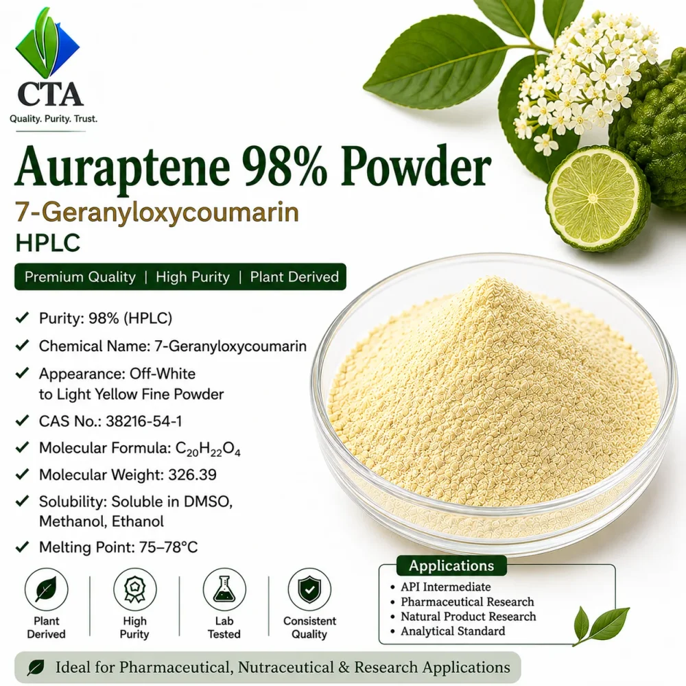 7-Geranyloxycoumarin API Intermediate Powder - Chemicals & Raw Materials by Central Trade Agency Pvt. Ltd.