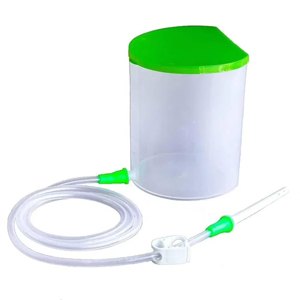 PVC Enema Kit for Home Use, 1500 ML Capacity - Healthcare & Medical by Accurate Surgicals