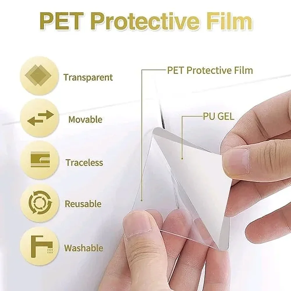 FastenMate Double Sided PET Protective Film Adhesive Tape - Chemicals & Raw Materials by BJ Industries and Marketing