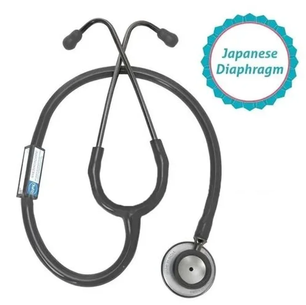 BPL ST-05 Stainless Steel Single Sided Stethoscope - Healthcare & Medical by Accurate Surgicals