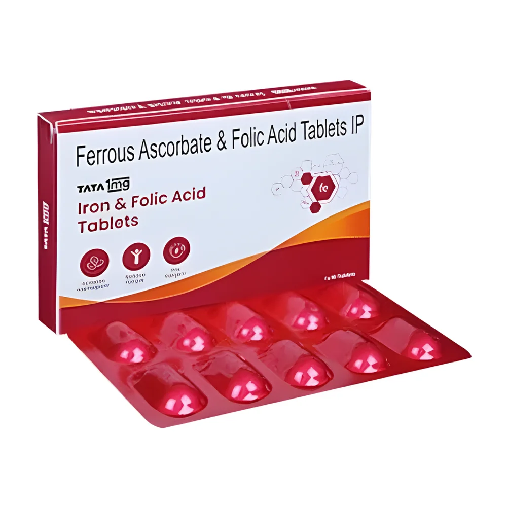 Ferrous Ascorbate Folic Acid Tablets - Healthcare & Medical by Neumatica Technologies Pvt. Ltd.