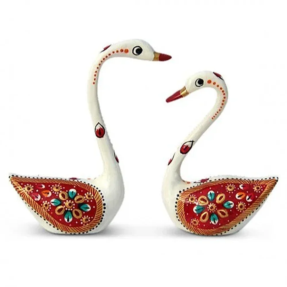 Metal Bird Decoration Showpiece Set - Home & Kitchen by Lav Craft