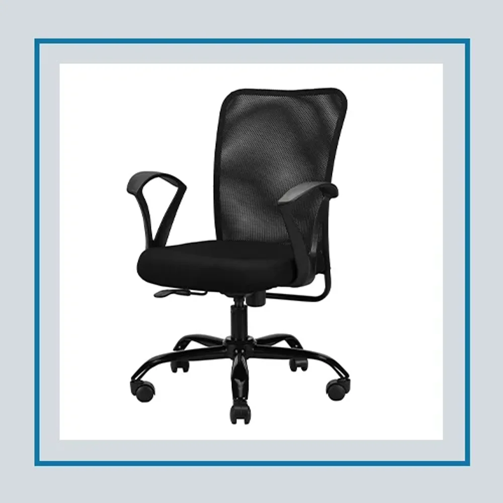 Magna Mid Back Black Mesh Executive Office Chair - Furniture & Interiors by IAFA Furniture Pvt. Ltd.