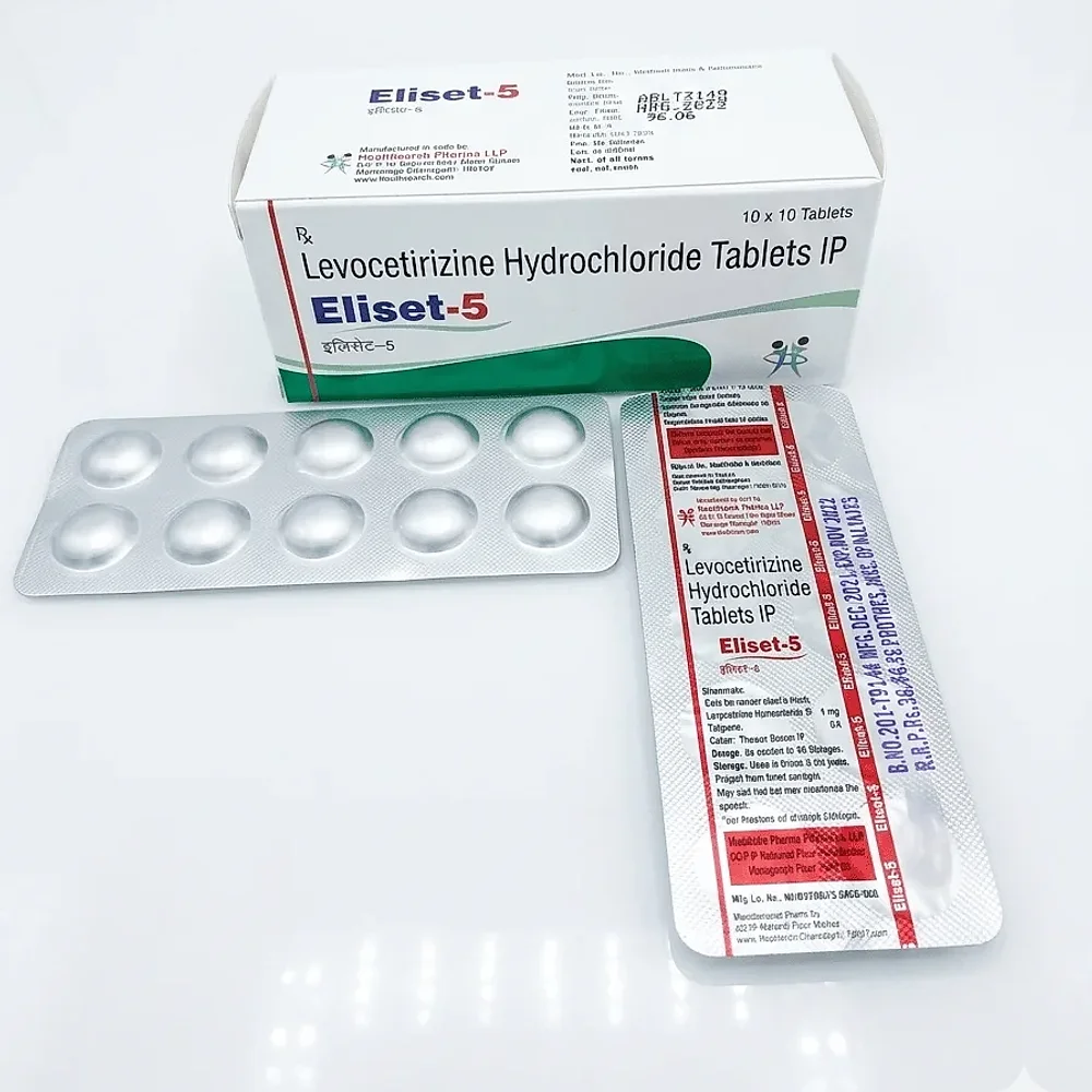 ELISET-5 Allergic Rhinitis Tablet - Healthcare & Medical by Healthserch Pharma LLP