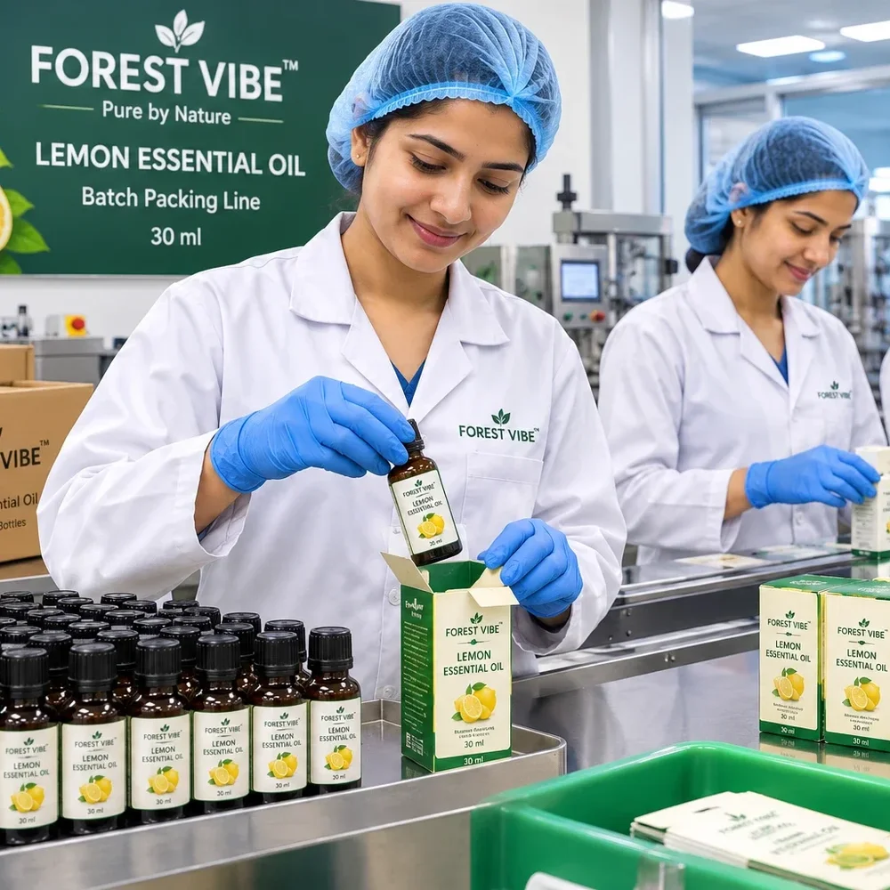 Steam-Distilled Lemon Essential Oil - Chemicals & Raw Materials by Vedant Agro Foods