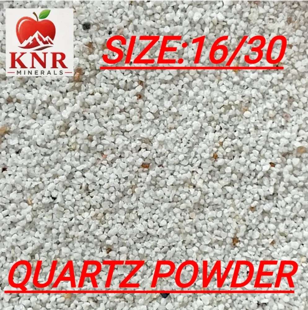 Quartzite Powder 1/2WHITE Grade - Construction & Building Materials by KNR Minerals&traders