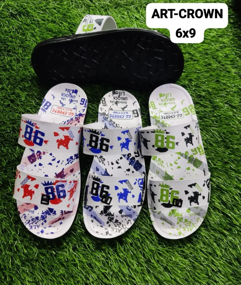 Gents Pu Slippers - Footwear, Bags & Leather Goods by Genzis Footwear