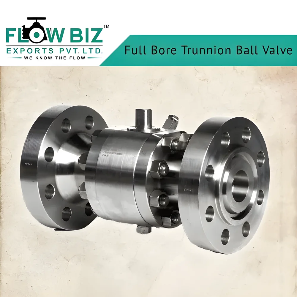 Stainless Steel Full Bore Trunnion Ball Valve - Industrial Supplies & Tools by JD Tech Industries