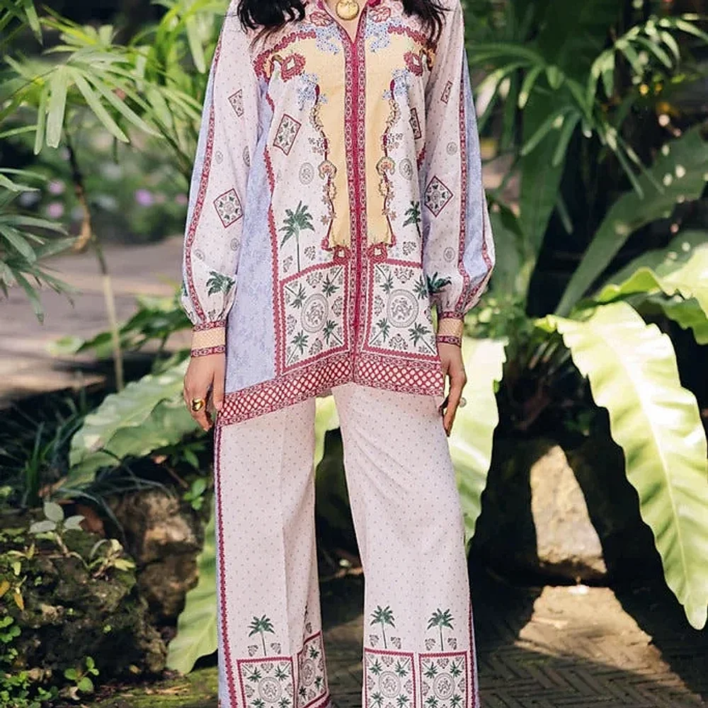 Rayon Digital Printed Top and Shorts Set - Textiles & Apparel by Ayzel Pvt. Ltd.