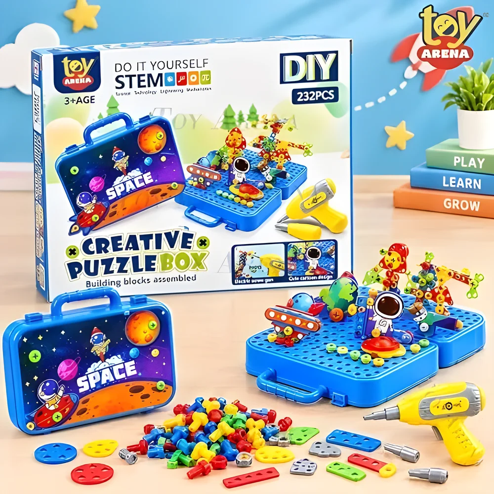 Toy Arena STEM DIY Dinosaur Toy for Kids - Sports, Toys & Games by Unique Enterprises