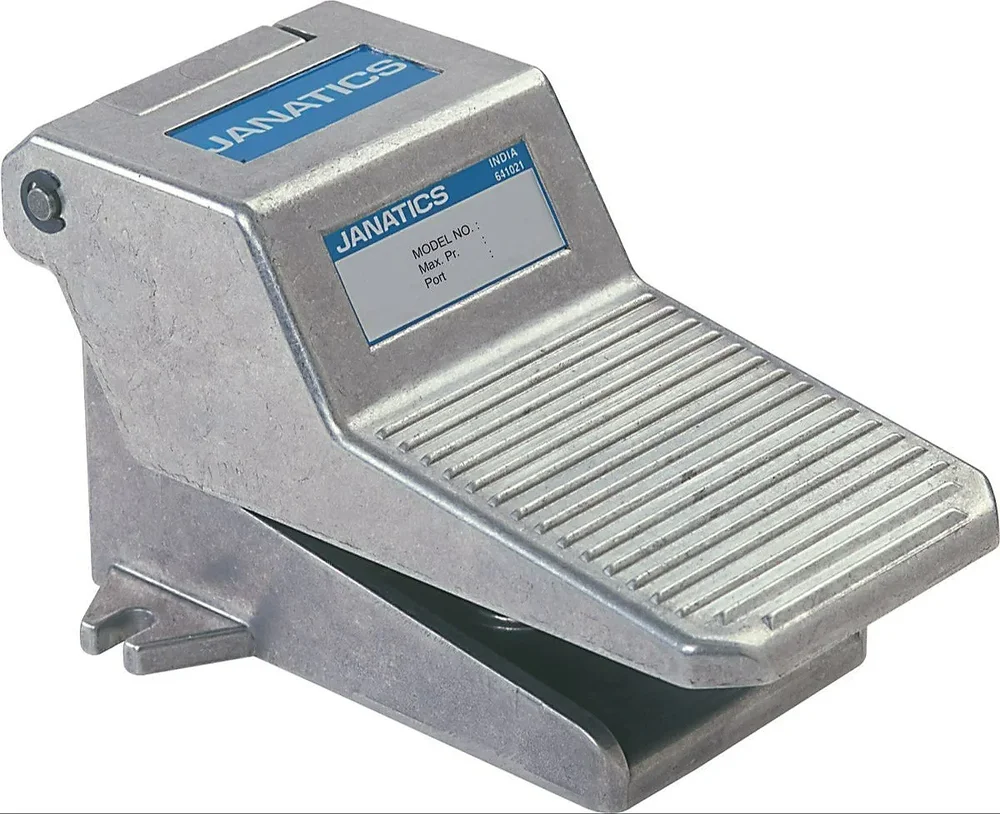 Janatics 1/4 Inch Aluminium Foot Operated Pedal - Industrial Supplies & Tools by Shravan Industrial Solutions