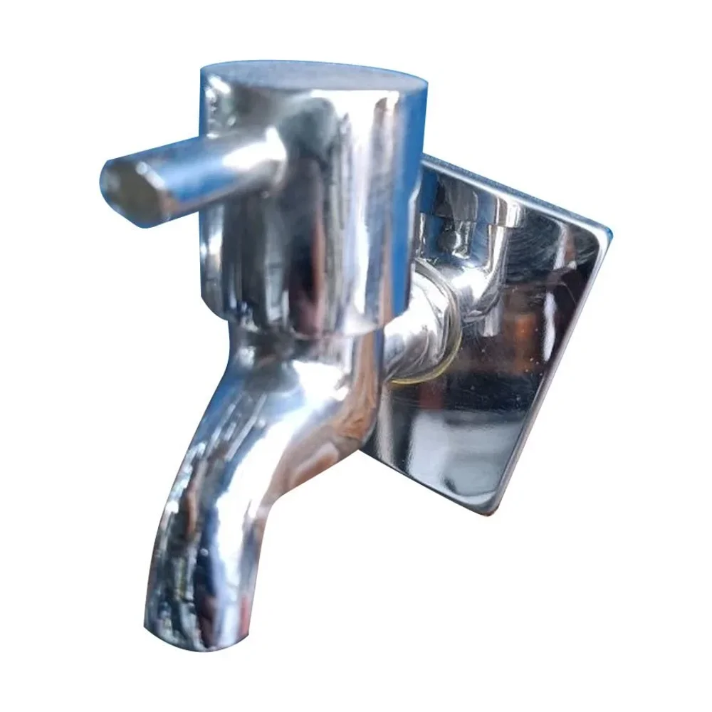 Ss Short Bathroom Tap - Construction & Building Materials by Akash Enterprises
