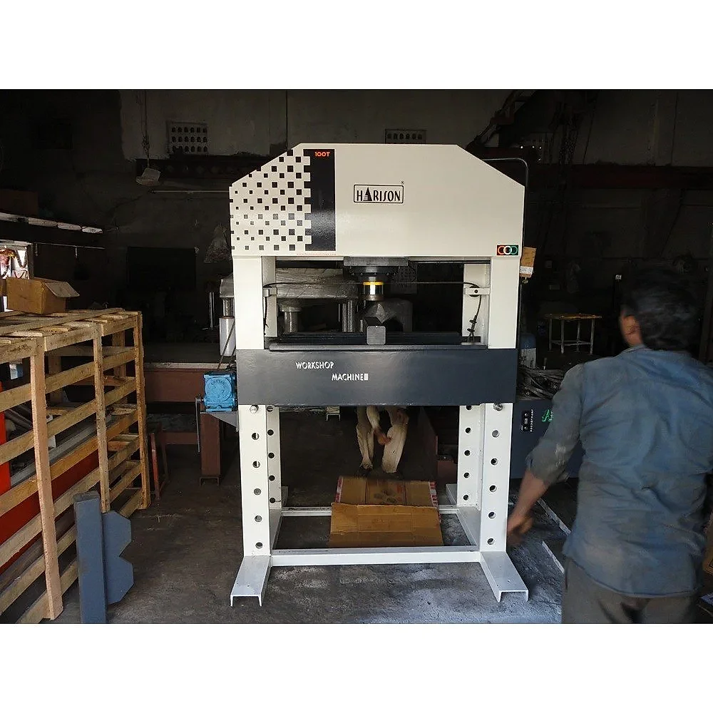 150 Ton Semi-Automatic H-Frame Hydraulic Press - Machinery & Equipment by Hari Engineering Works