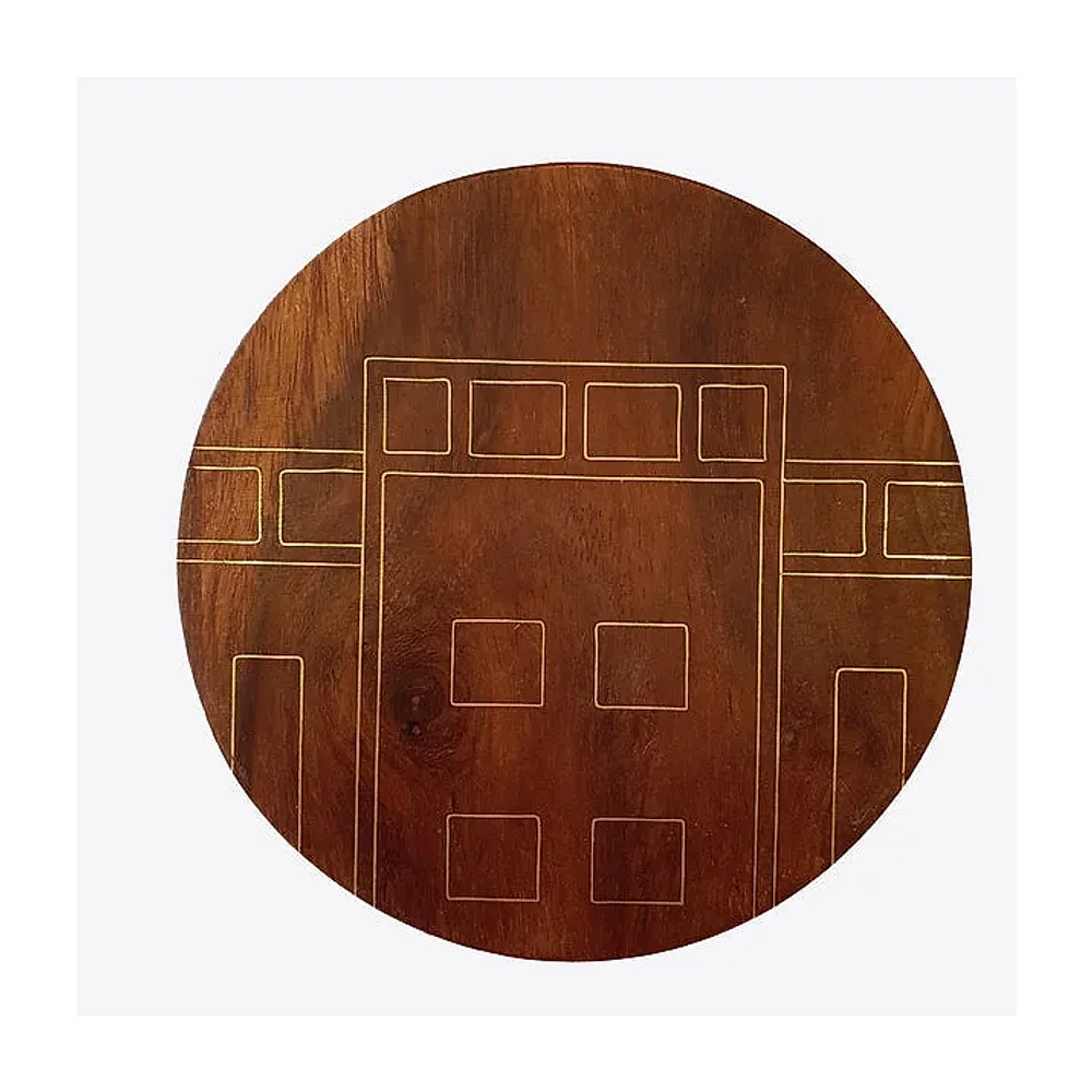 Tarkashi Craft Coasters - Home & Kitchen by Wooden Owl Design Pvt. Ltd.