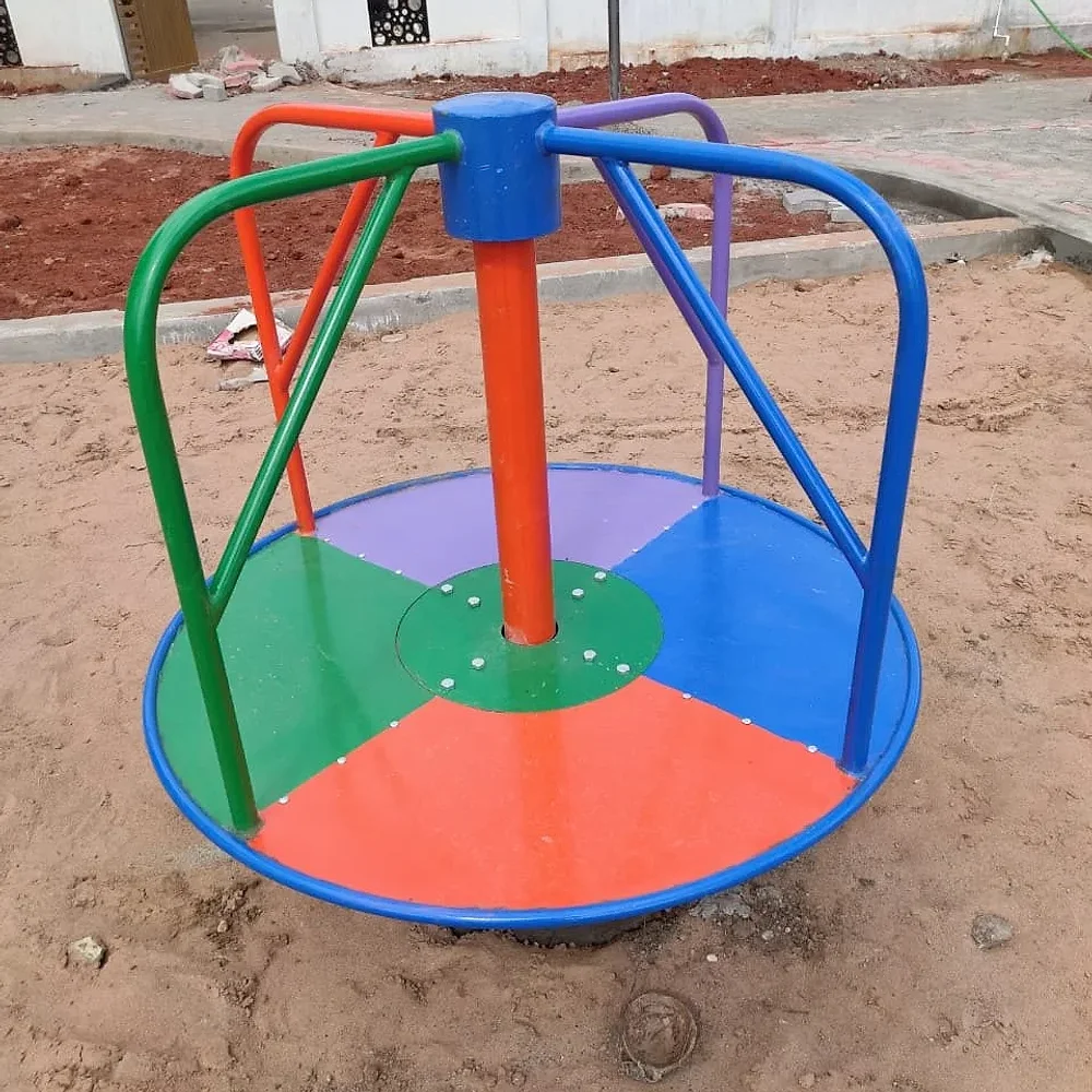 NAC Iron Merry Go Round, 4 Ft Diameter - Sports, Toys & Games by Nac Industries
