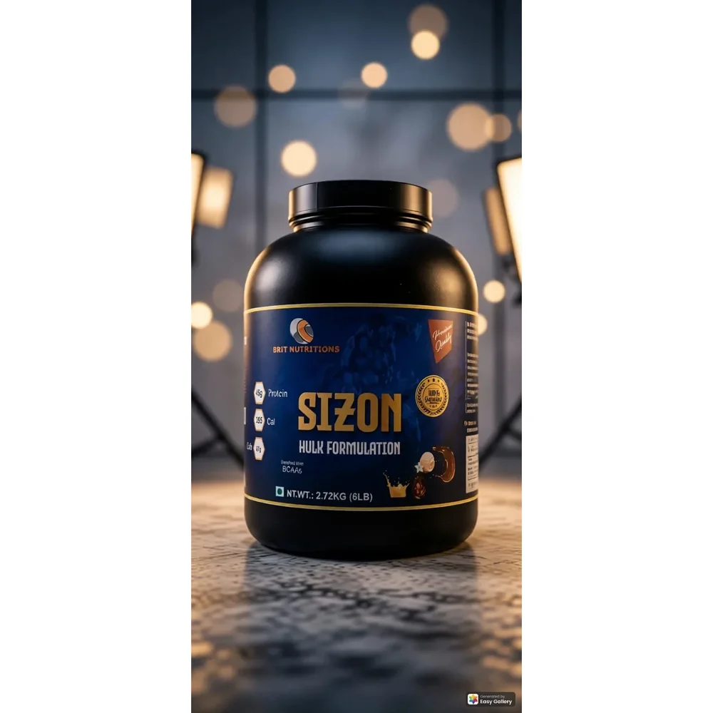 Brit Nutritions - Sizon: Hulk Formulation - Healthcare & Medical by Brit Nutritions