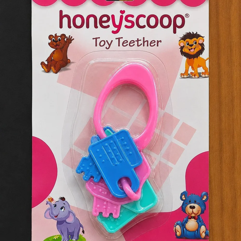 Silicone Water Filled Key Design Baby Teether - Plastics & Rubber by Shree Anant International
