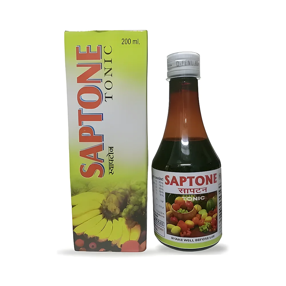 Saptone Ayurvedic Health Tonic 200 Ml for Men, Women & Children - Healthcare & Medical by M/S. D-Fenil & Co.