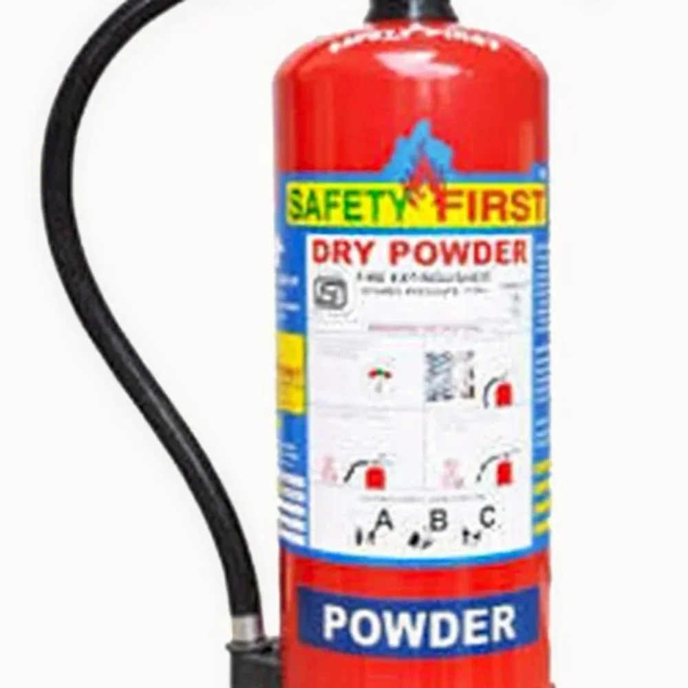 Safepro 6 kg ABC Dry Powder Fire Extinguisher - Construction & Building Materials by Setout Fire Controls