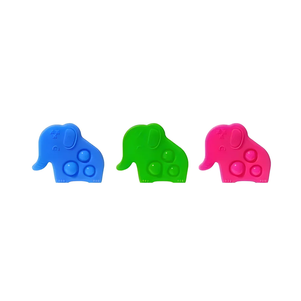 Silicone Elephant Baby Teether - Plastics & Rubber by Shree Anant International