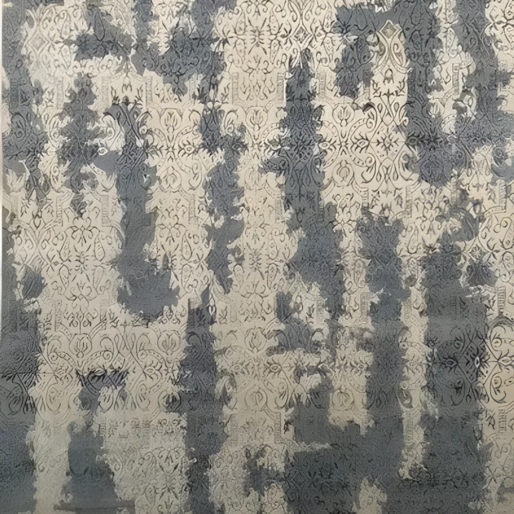 Hand Knotted Bamboo Silk Wool Rug - Furniture & Interiors by Raj Carpets