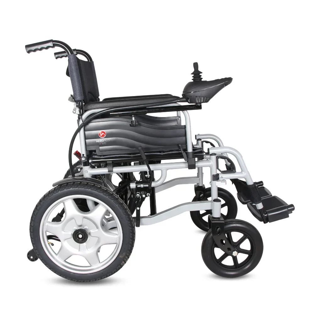 Hero MHL 1007 Electric Wheelchair with Metal Rim Wheels - Healthcare & Medical by Accurate Surgicals