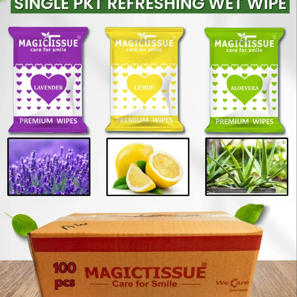 Customized Disinfectant Wet Wipes - Beauty & Personal Care by Wecare