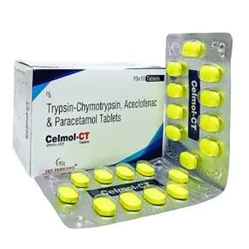 Trypsin & Chymotrypsin Tablets - Healthcare & Medical by Raytheon Pharmaceuticals