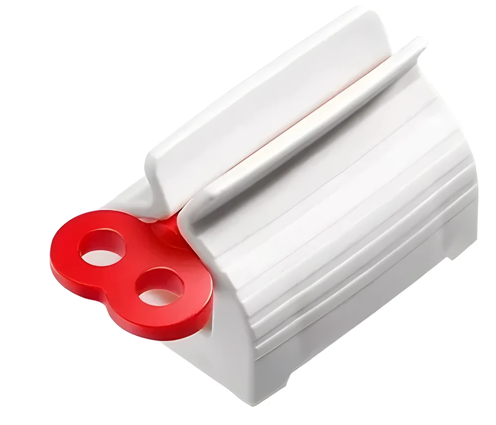 Plastic Wall-Mounted Toothpaste Dispenser - Home & Kitchen by Vishva Guru Traders