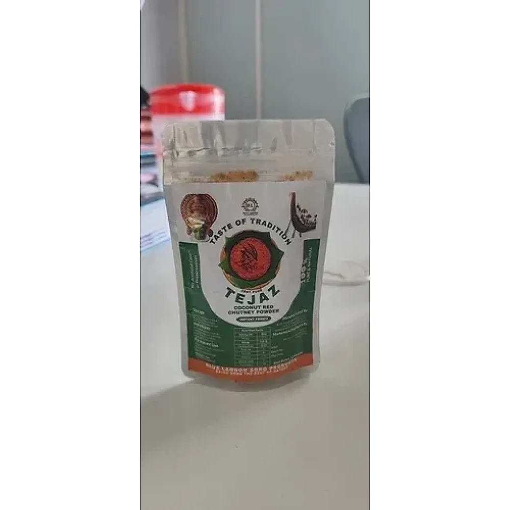 Tejaz Coconut Red Chutney Powder - Food & Agriculture by Blue Lagoon Agro Products LLP