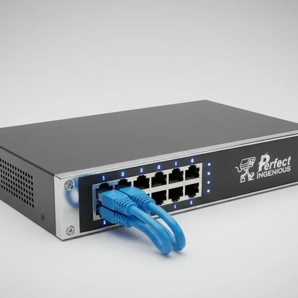 Poe Switch - Electronics & Electrical by Perfectingenious