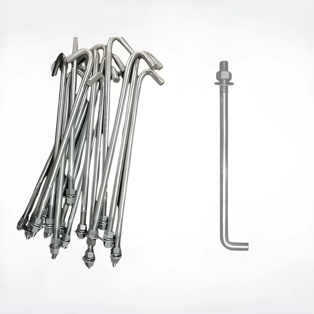 Hot DIP Galvanizing Foundation Bolt - Construction & Building Materials by Frisson Globalize