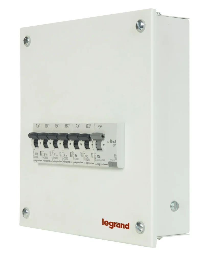 Legrand DIZLY 7 Way Single Phase SPN Distribution Board - Electronics & Electrical by Shravan Industrial Solutions