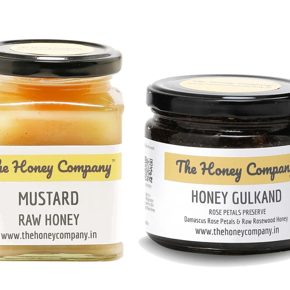 Mustard Raw Honey and Honey Gulkand Combo - Food & Agriculture by Alpalair Wellness Pvt. Ltd.