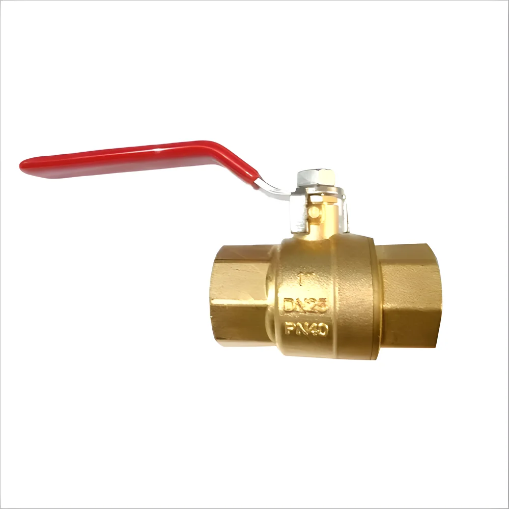 Brass Ball Valve 1 Inch PN40 with Butterfly Handle - Industrial Supplies & Tools by JD Tech Industries