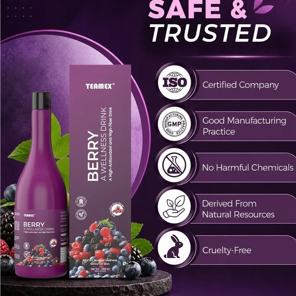 Blue Berry Wellness Drink 500 ml - Food & Agriculture by Teamex
